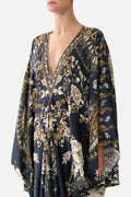 Australian Camilla Printed Rhinestone Long Dress