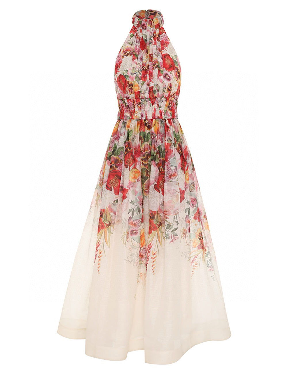 ZIMMERMANN INSPIRED DRESS IN 52% LINEN 48% SILK