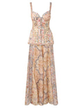 ZIMMERMANN INSPIRED DRESS IN 55% LINEN 45% SILK