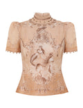 ZIMMERMANN INSPIRED CLOTH SET IN 55% LINEN 45% SILK