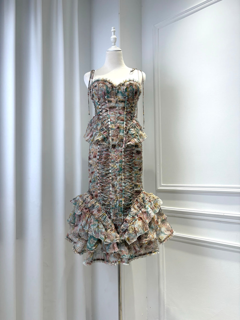 ZIMMERMANN INSPIRED DRESS IN 100% SILK