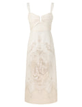 ZIMMERMANN INSPIRED DRESS IN 100% LINEN