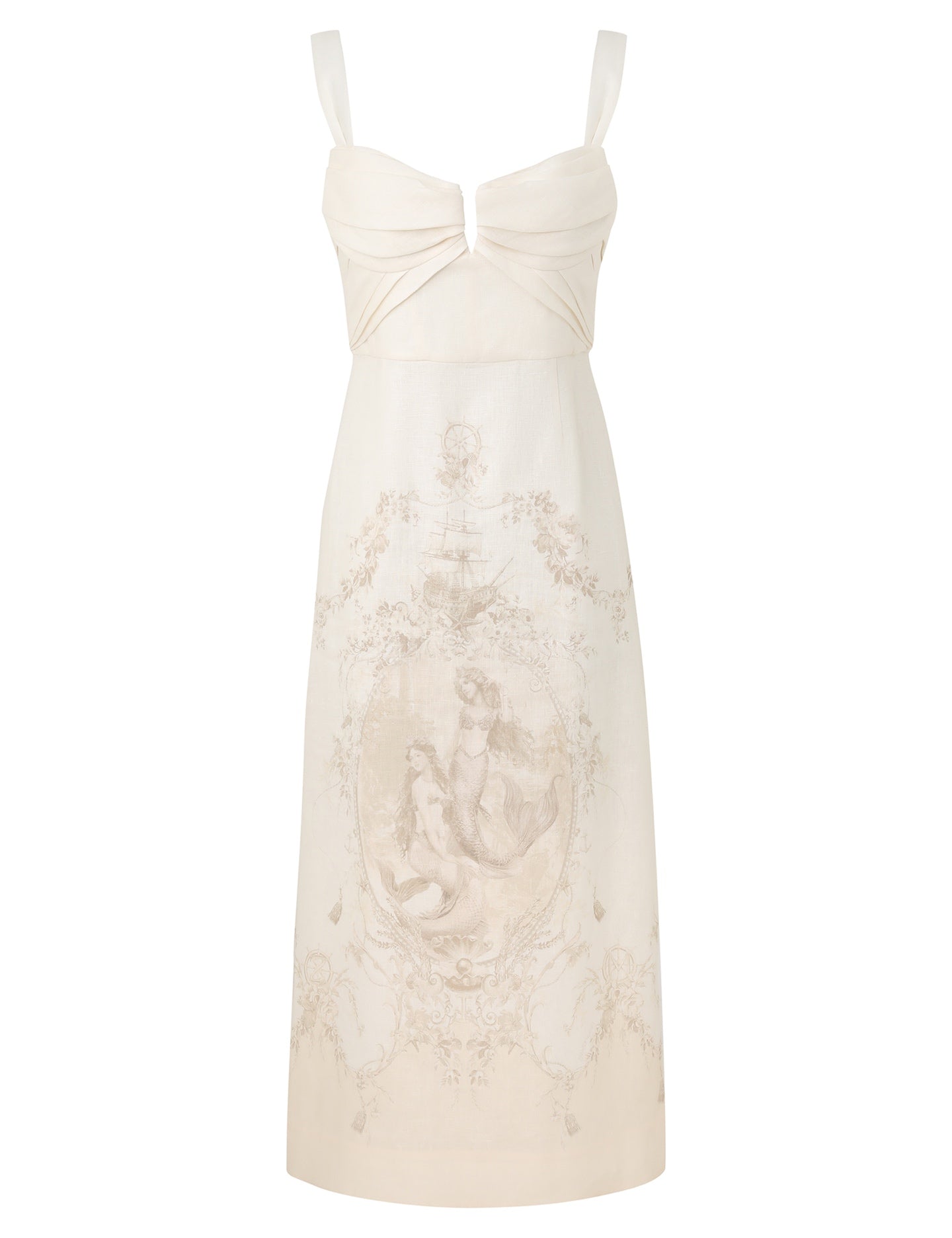 ZIMMERMANN INSPIRED DRESS IN 100% LINEN
