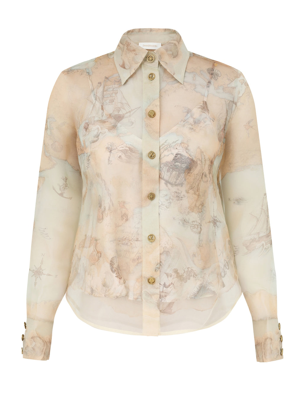 ZIMMERMANN INSPIRED CLOTH SET IN 100% SILK