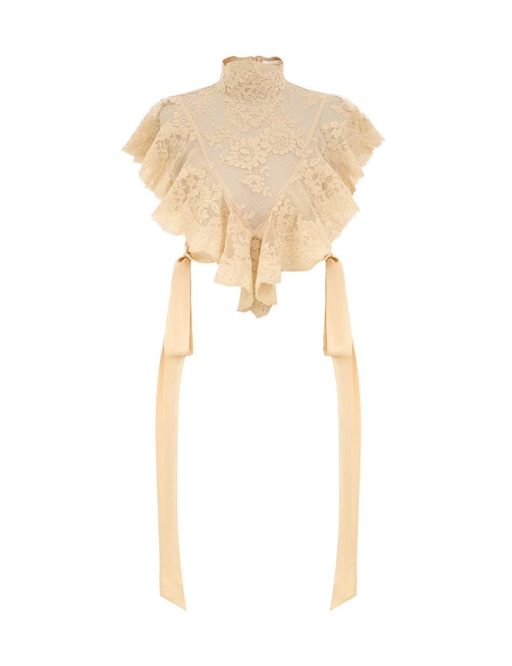 ZIMMERMANN INSPIRED SHIRT IN 100% POLYESTER
