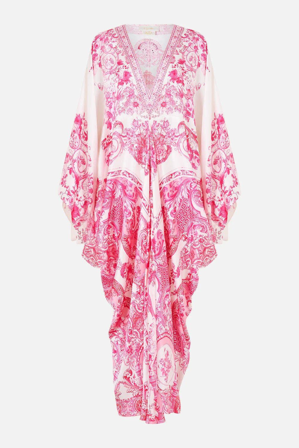 CAMILLA INSPIRED DRESS IN 100% SILK