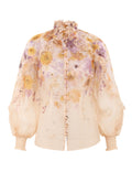 ZIMMERMANN INSPIRED CLOTH SET IN 53% LINEN 47% SILK