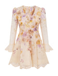 ZIMMERMANN INSPIRED DRESS IN 53% LINEN 47% SILK