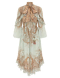 ZIMMERMANN INSPIRED DRESS IN 100% VISCOSE