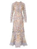 ZIMMERMANN INSPIRED DRESS IN 55% LINEN 45% SILK