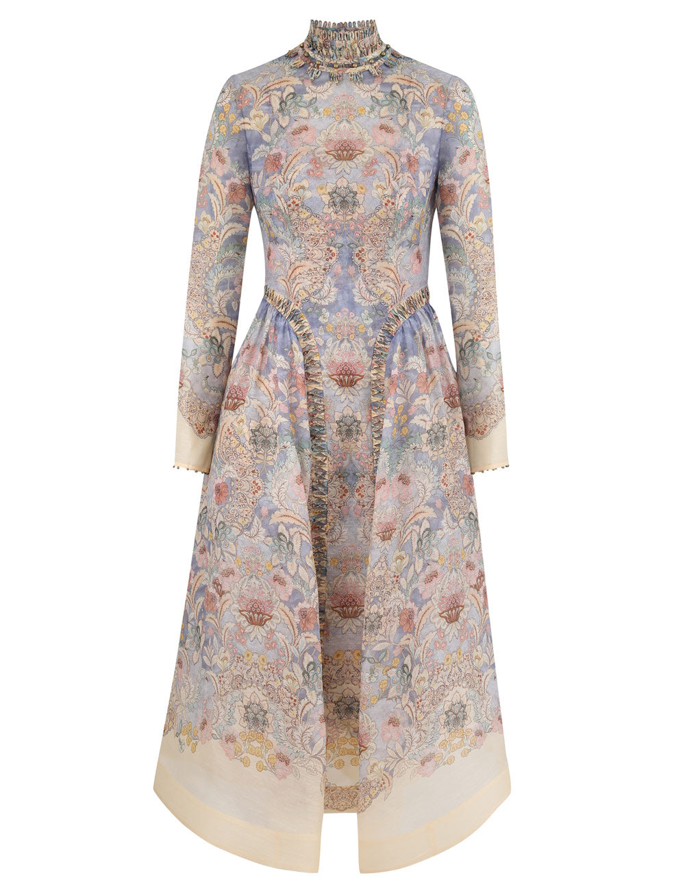 ZIMMERMANN INSPIRED DRESS IN 55% LINEN 45% SILK