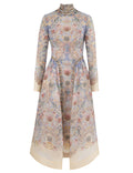 ZIMMERMANN INSPIRED DRESS IN 55% LINEN 45% SILK