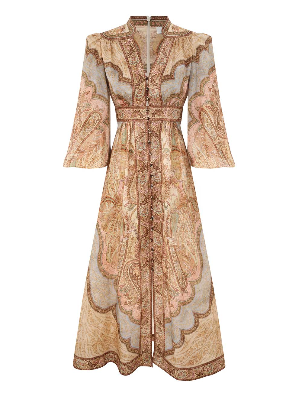 ZIMMERMANN INSPIRED DRESS IN 100% LINEN