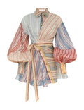 ZIMMERMANN INSPIRED DRESS IN 55% LINEN 45% SILK