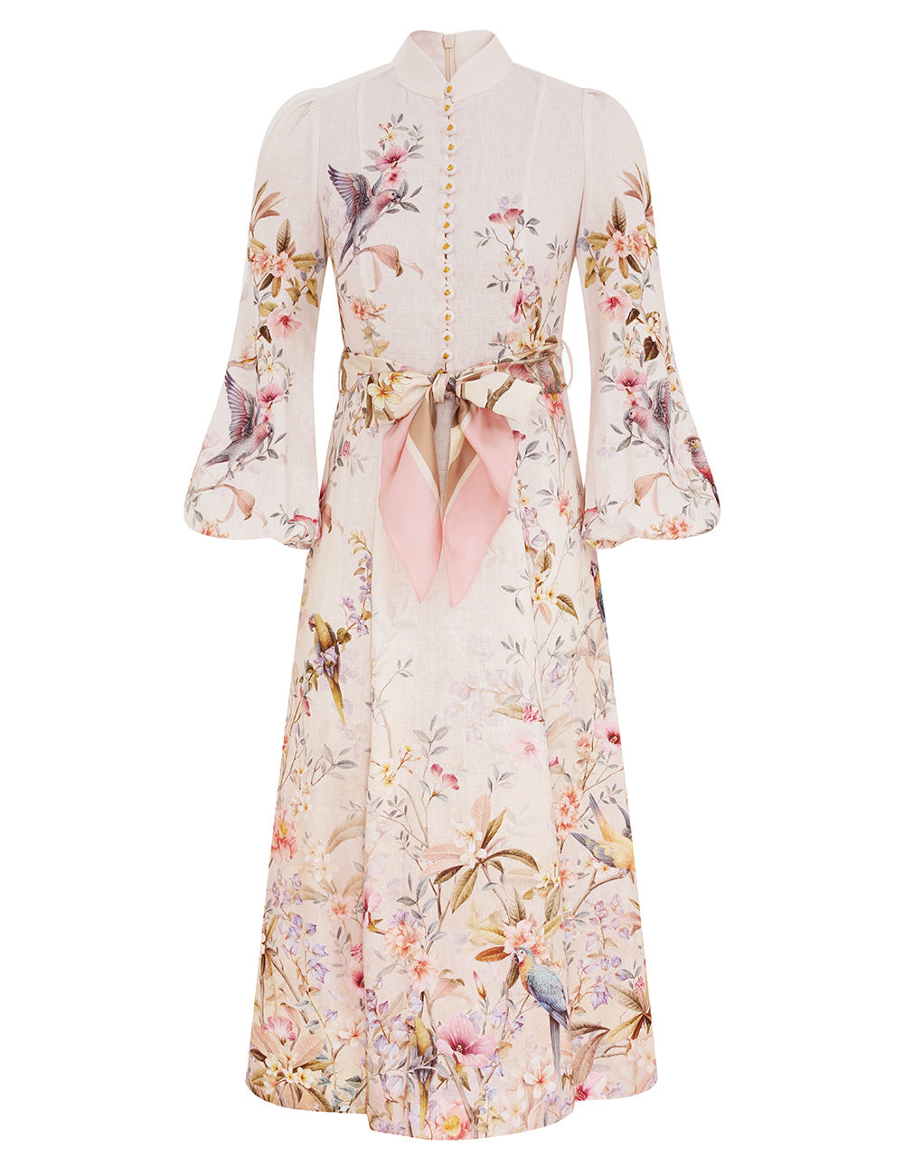 ZIMMERMANN INSPIRED DRESS IN 100% LINEN