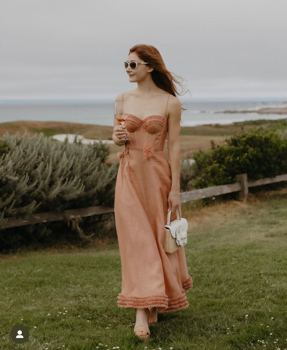 ZIMMERMANN INSPIRED DRESS IN 55% LINEN 45% SILK