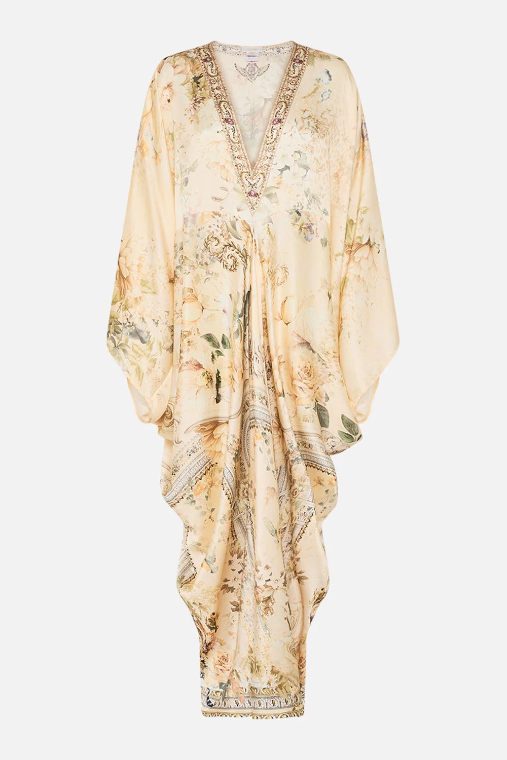 CAMILLA INSPIRED DRESS IN 100% SILK