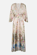 CAMILLA INSPIRED DRESS IN 100% SILK