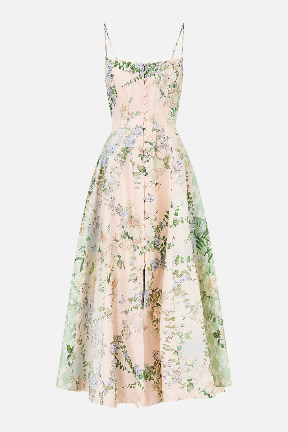 CAMILLA INSPIRED DRESS IN 100% SILK