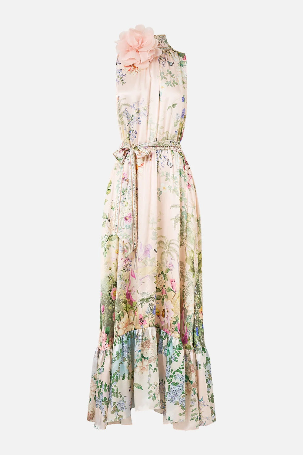 CAMILLA INSPIRED DRESS IN 100% SILK