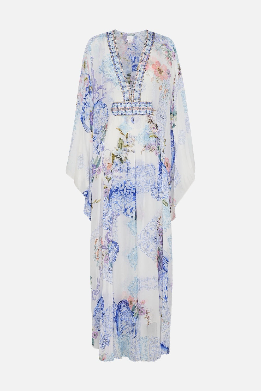 CAMILLA INSPIRED DRESS IN 100% SILK