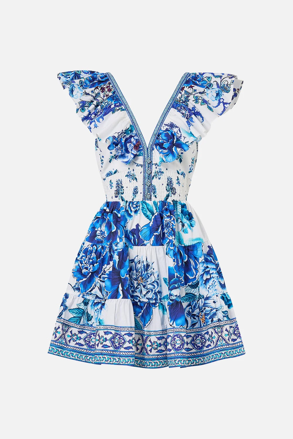 CAMILLA INSPIRED DRESS IN 100% COTTON