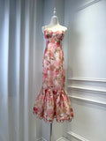 ZIMMERMANN INSPIRED DRESS IN 53% LINEN 47% SILK
