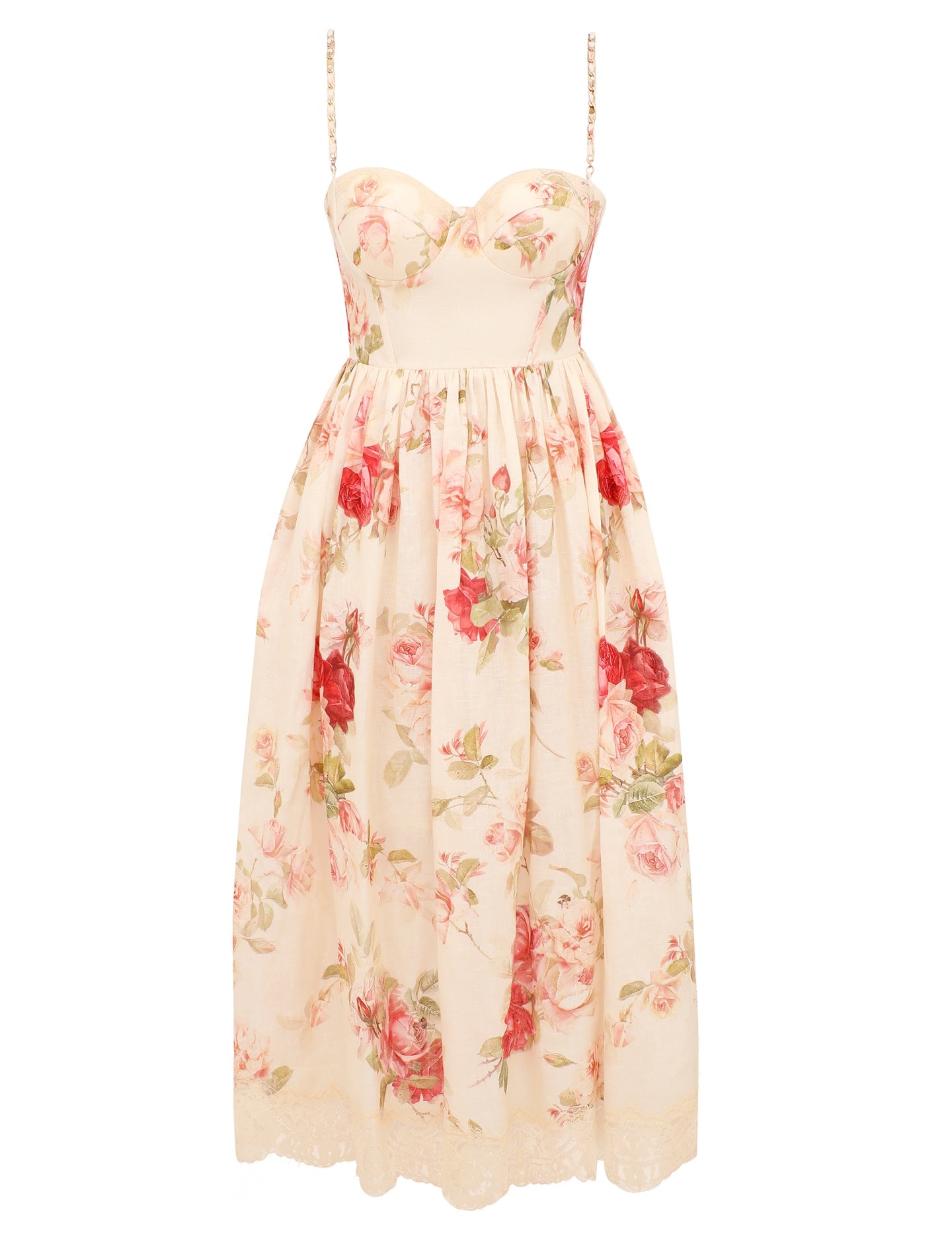 ZIMMERMANN INSPIRED DRESS IN 100% LINEN