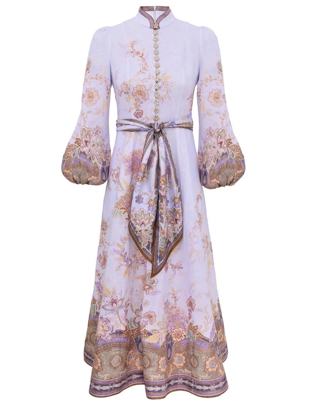 ZIMMERMANN INSPIRED DRESS IN 100% LINEN