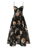 ZIMMERMANN INSPIRED DRESS IN 55% LINEN 45% SILK
