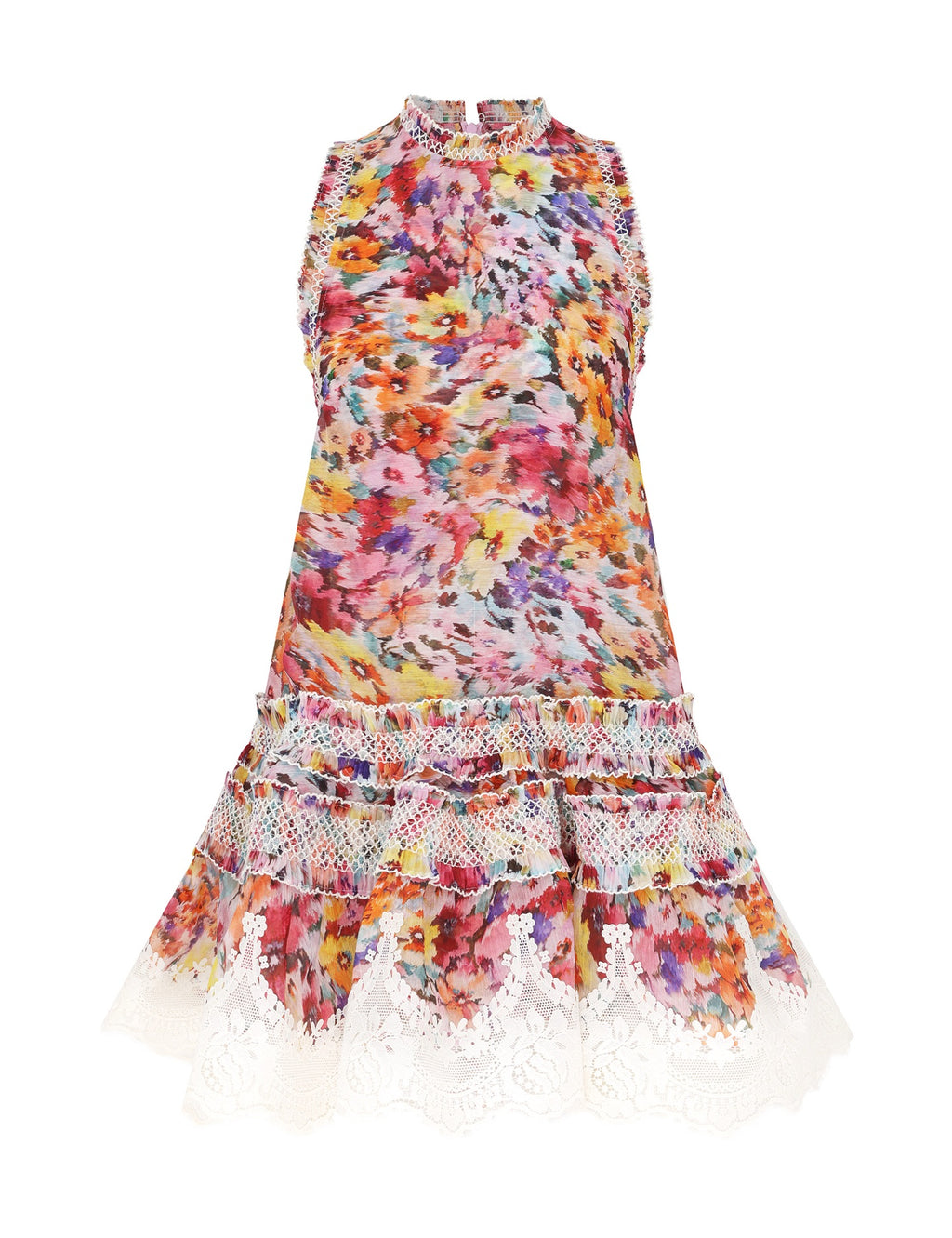 ZIMMERMANN INSPIRED DRESS IN 55% LINEN 45% SILK