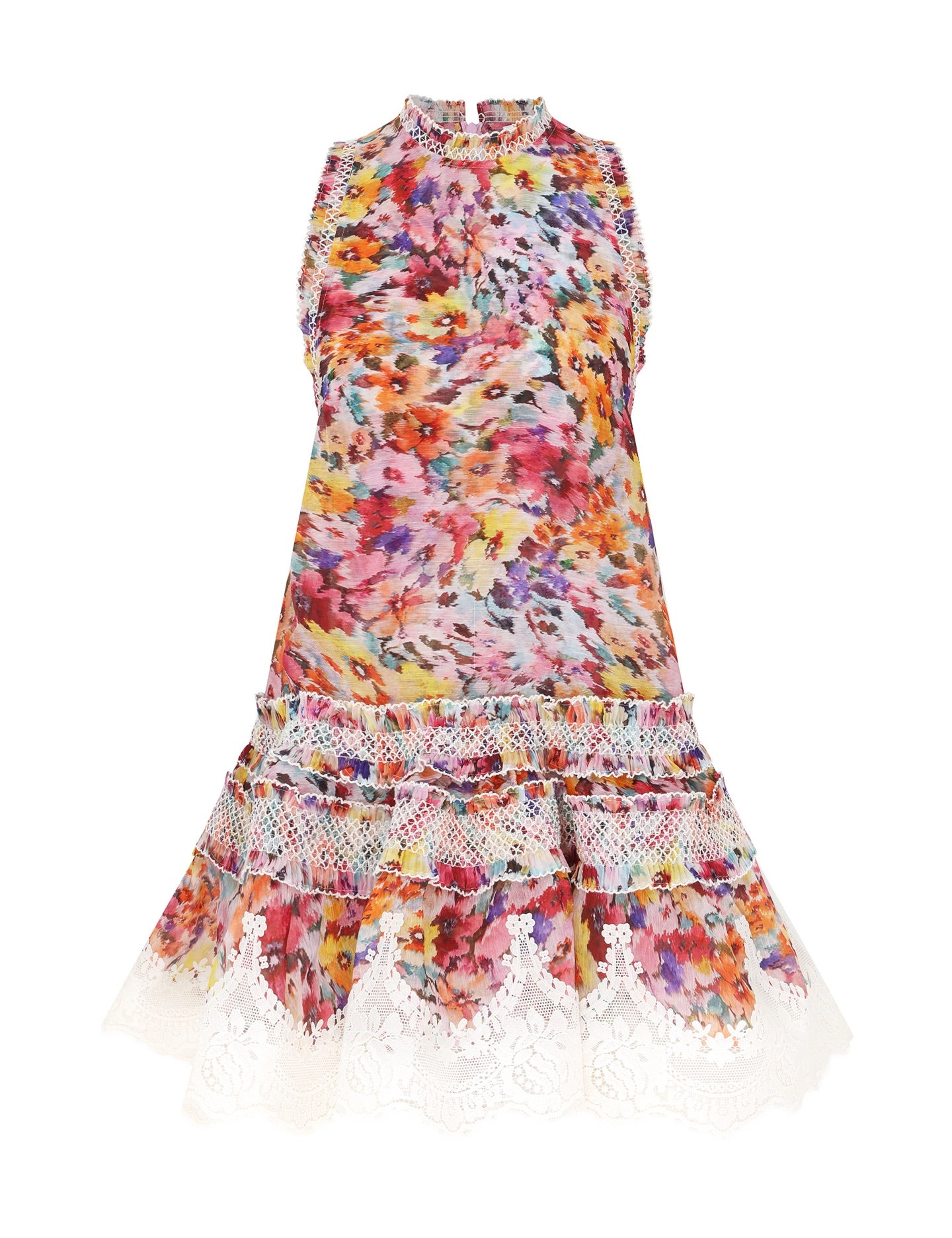 ZIMMERMANN INSPIRED DRESS IN 55% LINEN 45% SILK