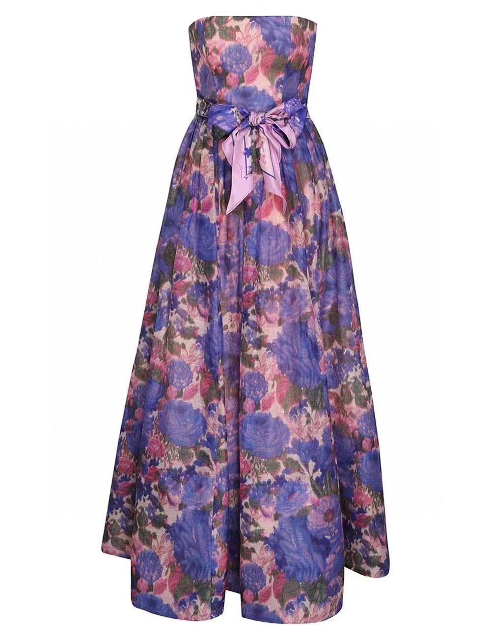 ZIMMERMANN INSPIRED DRESS IN 53% LINEN 47% SILK