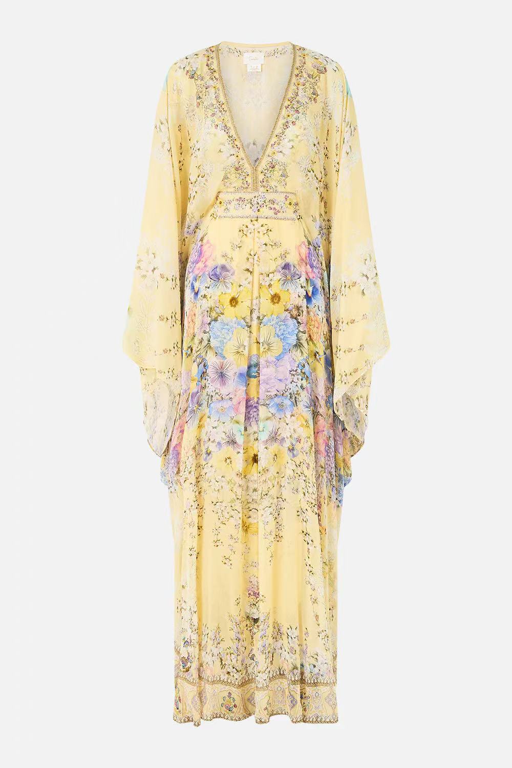 CAMILLA INSPIRED DRESS IN 100% SILK