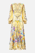 CAMILLA INSPIRED DRESS IN 100% SILK
