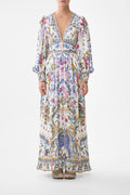CAMILLA INSPIRED DRESS IN 100% SILK