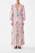 CAMILLA INSPIRED DRESS IN 100% SILK
