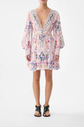 CAMILLA INSPIRED DRESS IN 100% SILK