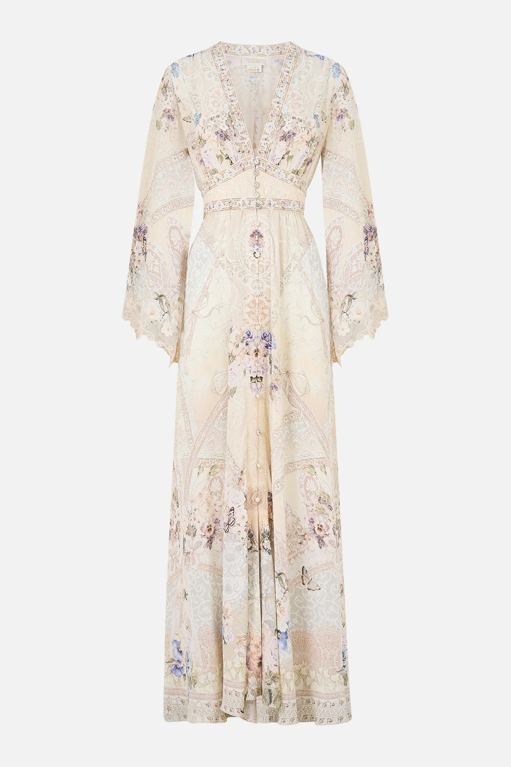 CAMILLA INSPIRED DRESS IN 100% SILK