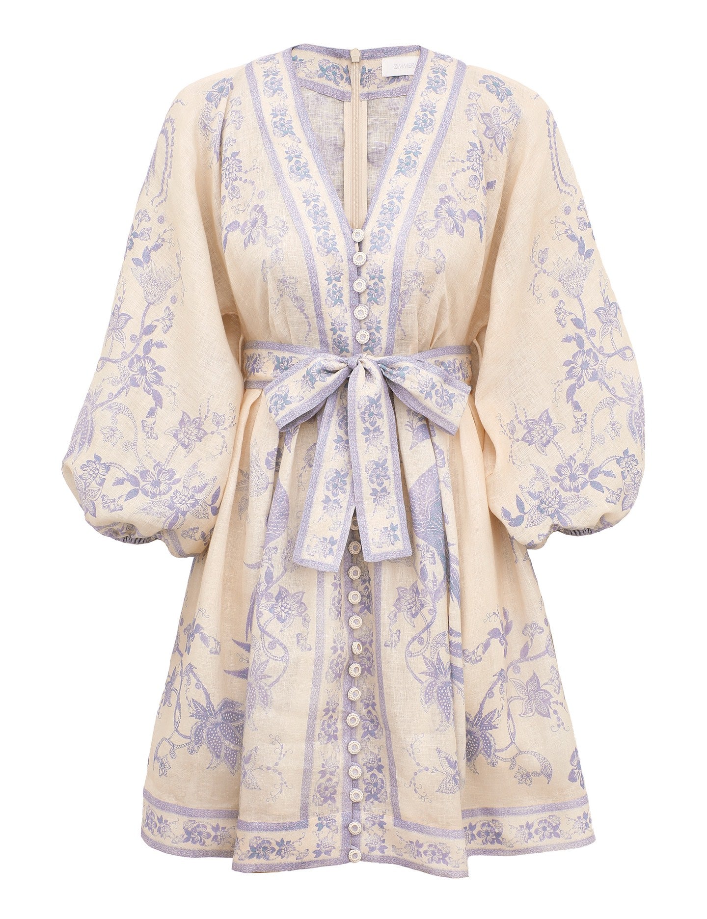 ZIMMERMANN INSPIRED DRESS IN 100% LINEN