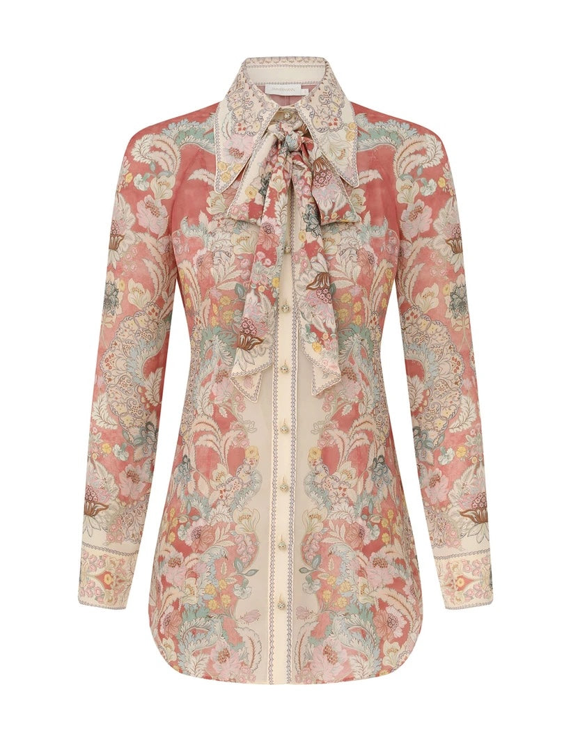 ZIMMERMANN INSPIRED CLOTH SET IN 100% VISCOSE