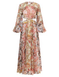 ZIMMERMANN INSPIRED DRESS IN 55% LINEN 45% SILK