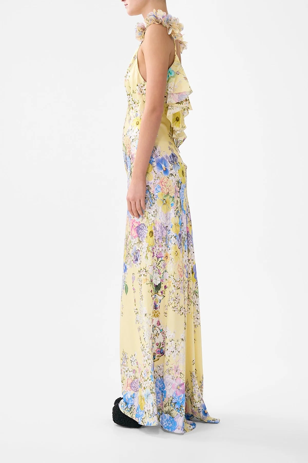 CAMILLA INSPIRED DRESS IN 100% SILK