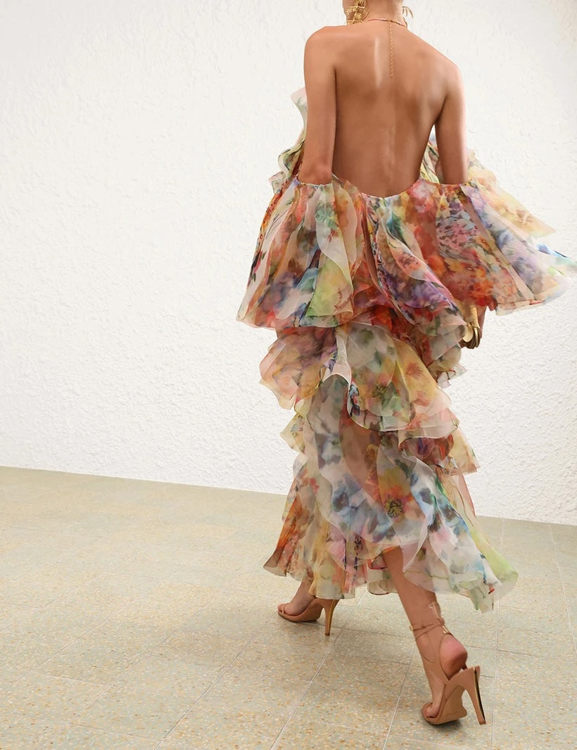 ZIMMERMANN INSPIRED CLOTH SET IN 100% POLYESTER