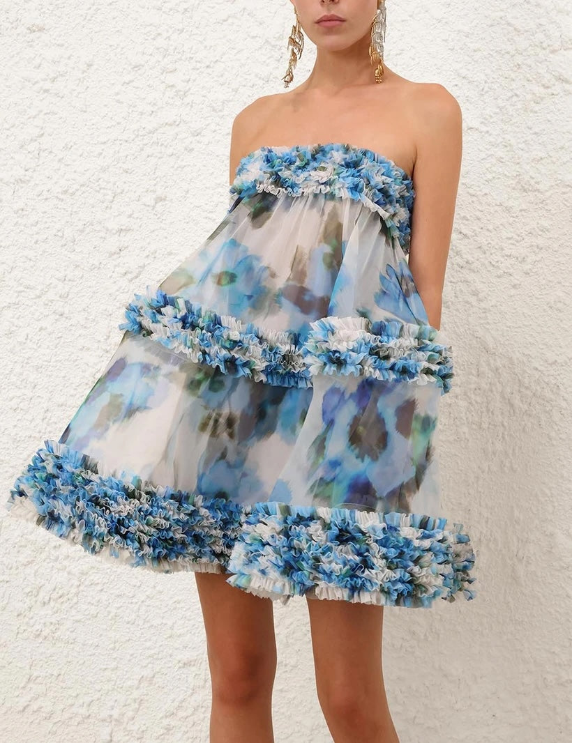 ZIMMERMANN INSPIRED DRESS IN 100% SILK