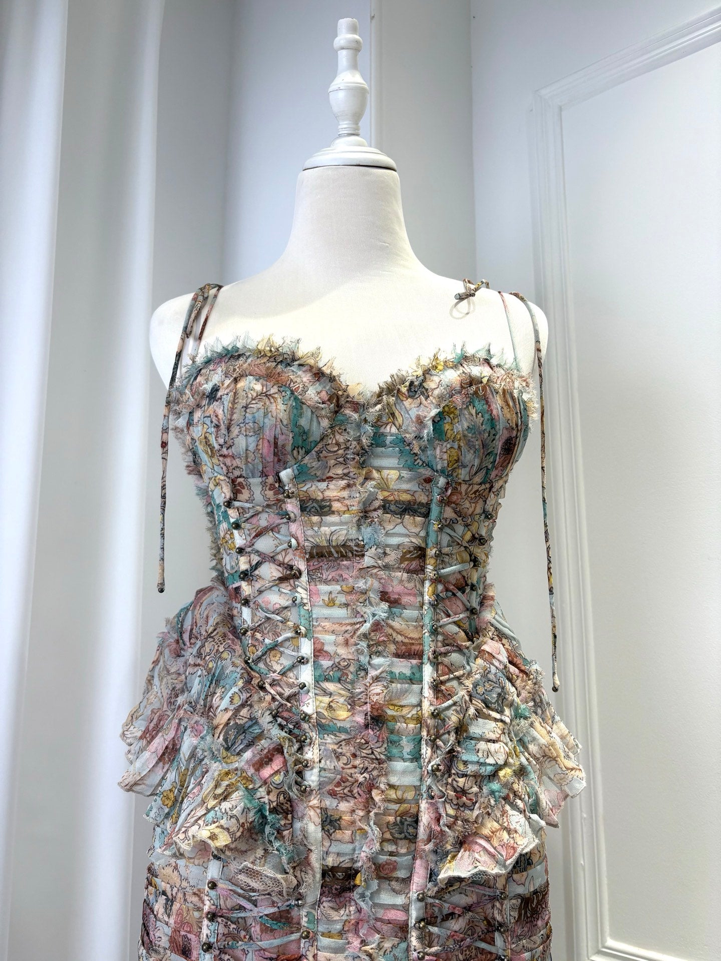 ZIMMERMANN INSPIRED DRESS IN 100% SILK