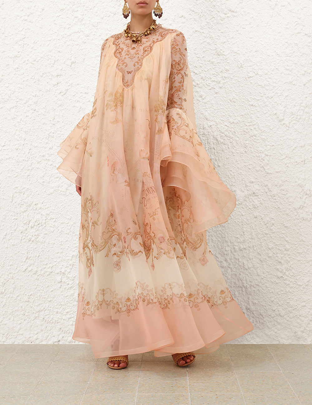 ZIMMERMANN INSPIRED DRESS IN 100% SILK