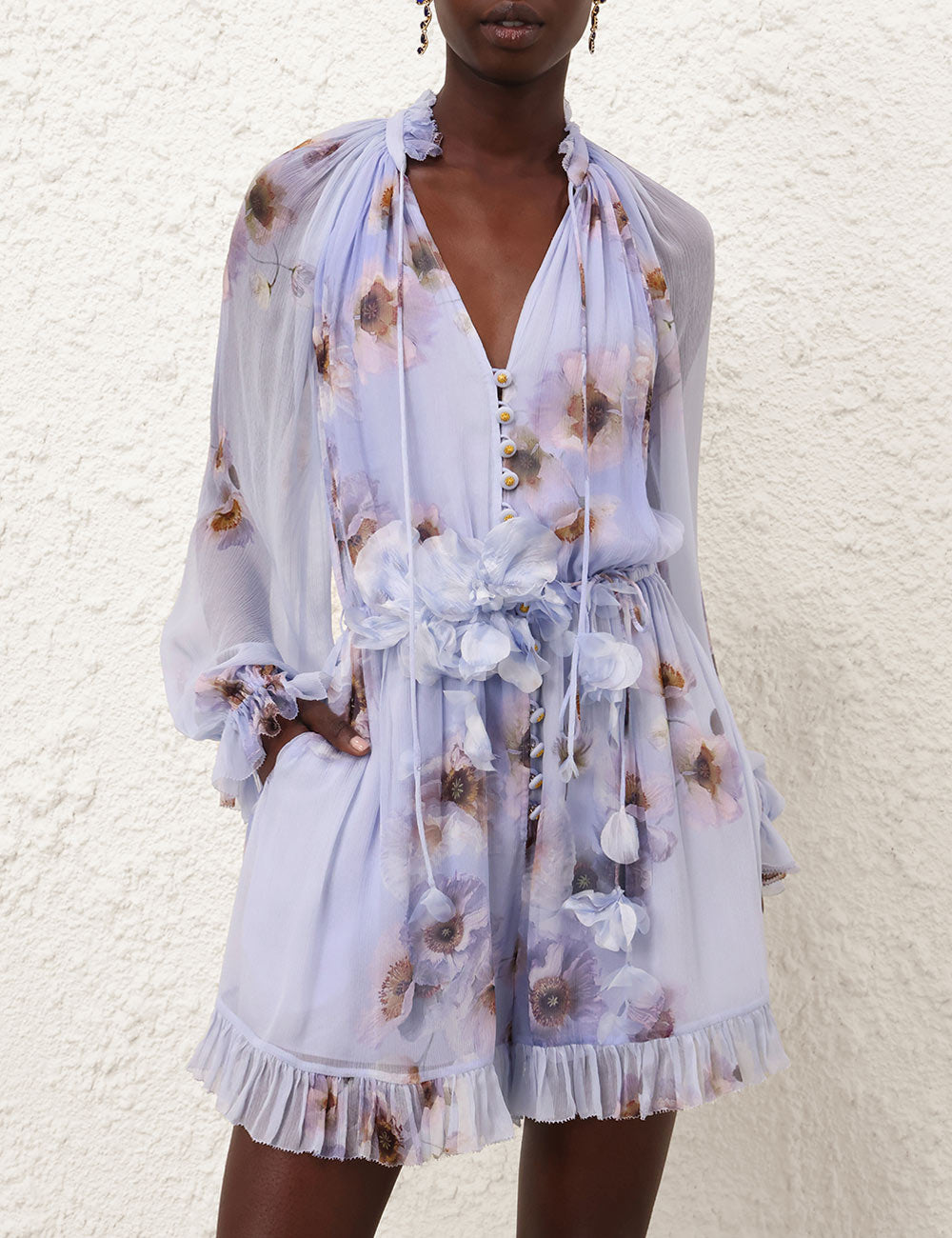 ZIMMERMANN INSPIRED DRESS IN 100% VISCOSE