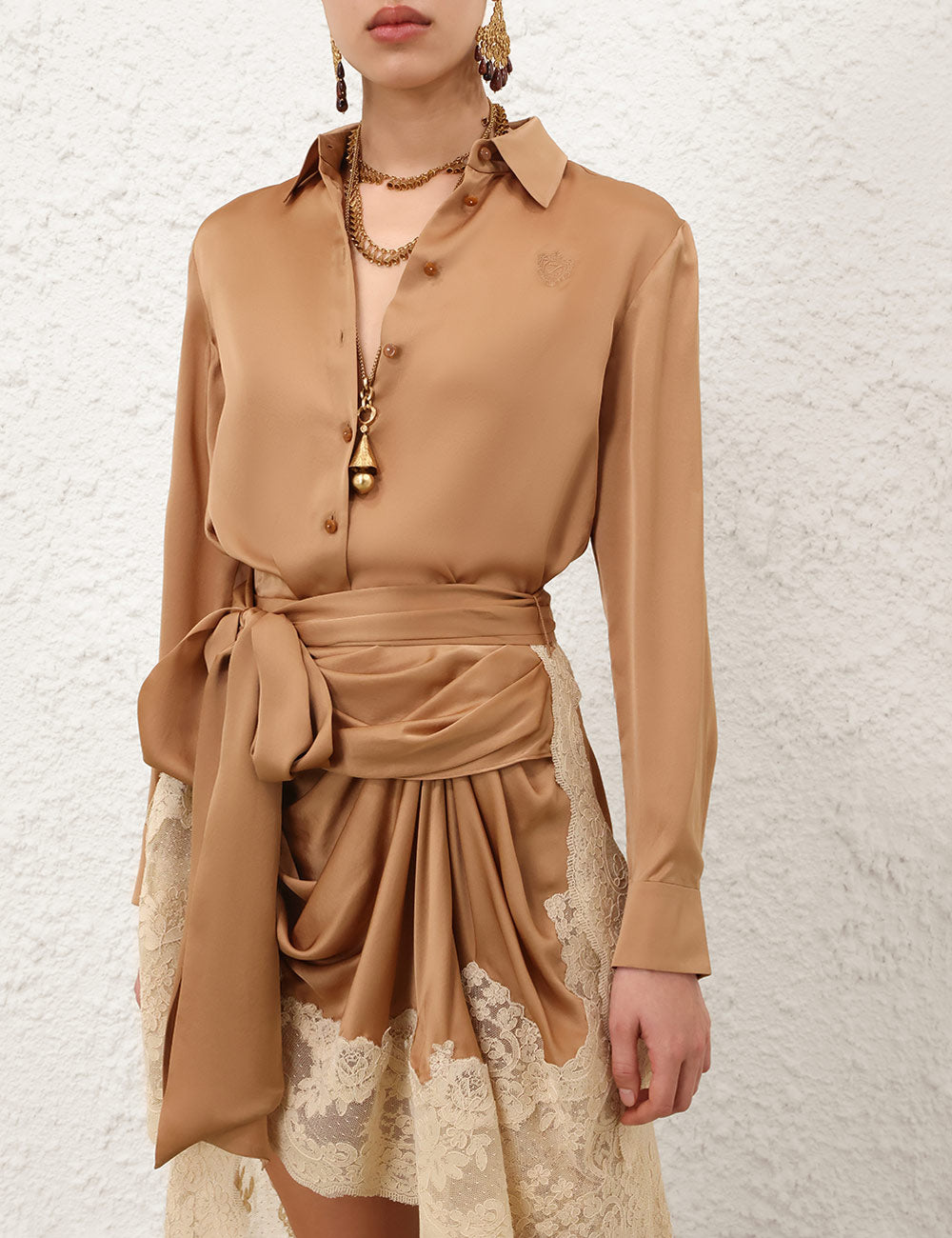 ZIMMERMANN INSPIRED CLOTH SET IN 100% SILK
