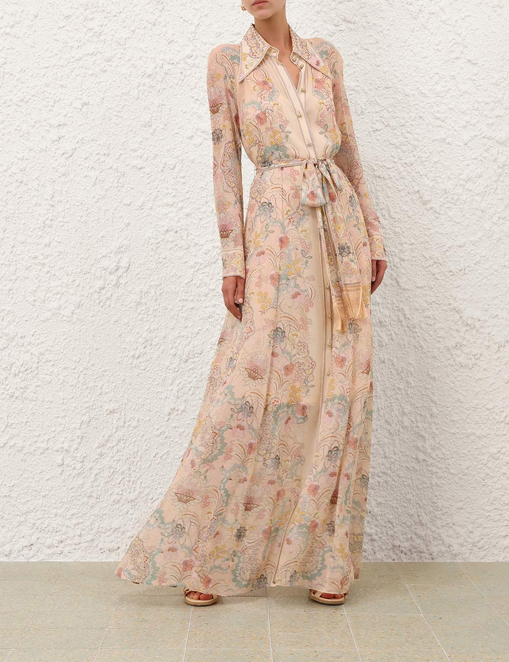 ZIMMERMANN INSPIRED DRESS IN 100% VISCOSE